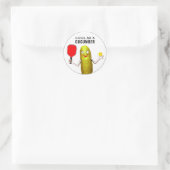 Pickleball Sport Slogan Klassieke Sticker (Tas)