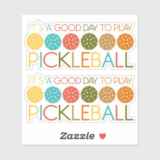 Pickleball Sport Sticker (Vel)