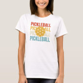 Pickleball Sport  T-shirt (Voorkant)