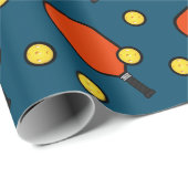 Pickleball Sporten Cadeaupapier (Rol Hoek)