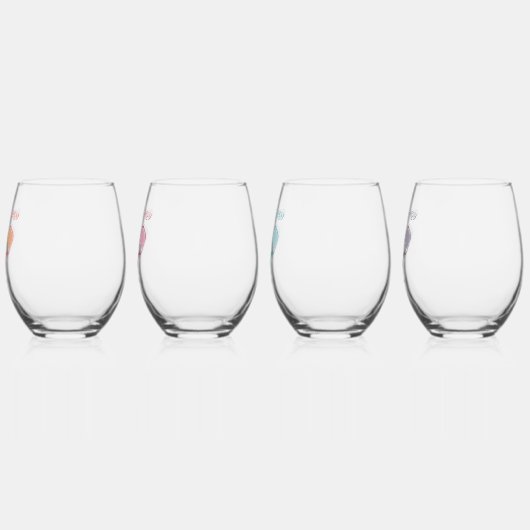 Pickleball Sporten Pun Aangepaste Naam Bachelorett Wijnglas Zonder Voet (Links)