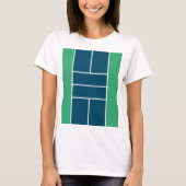 Pickleball Sporten T-shirt (Voorkant)