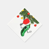 Pickleball Sports Holiday Servet (Hoek)