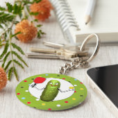 Pickleball Sports Sleutelhanger (Zijkant)