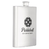 Pickleball sportstaal drink kolf flacon (Rechts)