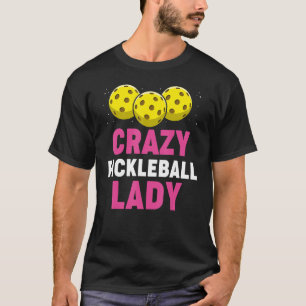 Pickleball-spreekwoord voor Pickleball-speler T-shirt