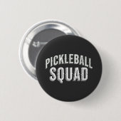 Pickleball Squad Team Toernooi Ronde Button 5,7 Cm (Voorkant /achterkant)