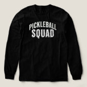 Pickleball Squad Team Toernooi Tri-Blend Shirt (Voorkant)