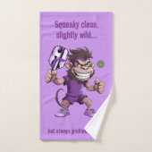 Pickleball SQUEAKY CLEAN, SLIGHTLY WILD Handdoek (Handdoek)