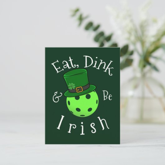 Pickleball St Patricks Day (Staand voorkant)