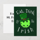 Pickleball St Patricks Day (Voorkant / Achterkant)