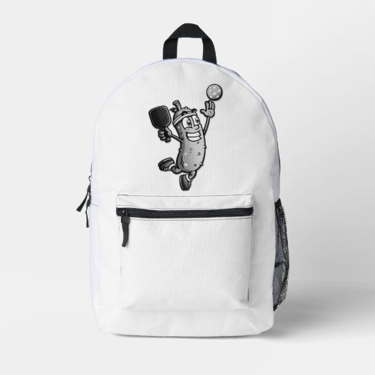 Pickleball Star Bedrukte Rugzak (Voorkant)