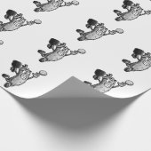 Pickleball Star Cadeaupapier (Hoek)