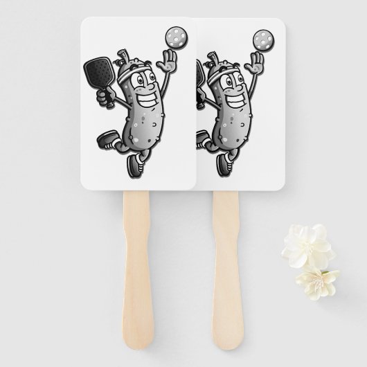 Pickleball Star Handwaaier (Voorkant en achterkant)