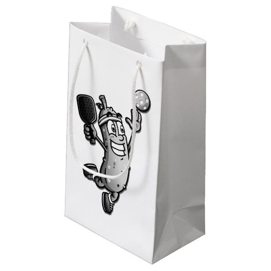 Pickleball Star Klein Cadeauzakje (Achterkant Gekanteld)