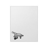 Pickleball Star Notitieblok (Linkerzijde)