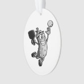 Pickleball Star Ornament (voorkant)