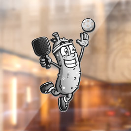 Pickleball Star Raamsticker