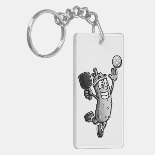 Pickleball Star Sleutelhanger (Voorkant Links)