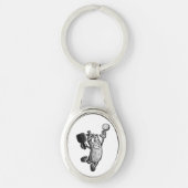 Pickleball Star Sleutelhanger (Voorkant)