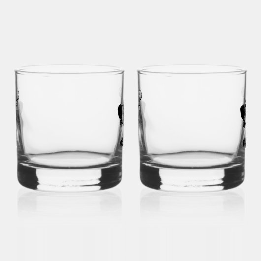 Pickleball Star Whisky Glas (Rechts)