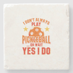 Pickleball Stenen Onderzetter