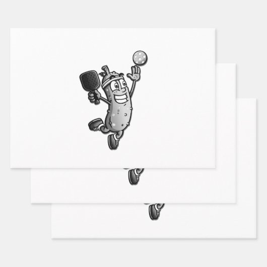 Pickleball Ster Inpakpapier Vel (Set)