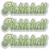 Pickleball Sticker (Voorkant)