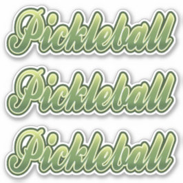 Pickleball Sticker