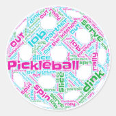 Pickleball Sticker (Voorkant)