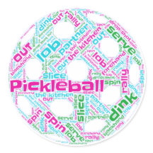 Pickleball Sticker