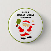 Pickleball Stocking Stuffers Ronde Button 5,7 Cm (Voorkant)