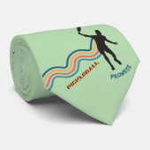 Pickleball stropdas mannen (Opgerold)