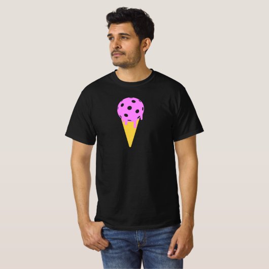 PickleBall Summer Ice Cone T-Shirt (Voorkant volledig)