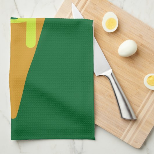 Pickleball Summer Ice Cream Cone Sports Towel Theedoek (Quarter Fold)