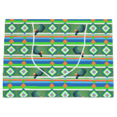 Pickleball Summer, Pickleball-Thleed Party Groot Cadeauzakje (Voorkant)