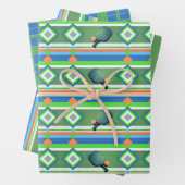 Pickleball Summer, Pickleball-Thleed Party Inpakpapier Vel (In situ)