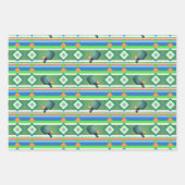 Pickleball Summer, Pickleball-Thleed Party Inpakpapier Vel (Voorkant)