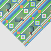 Pickleball Summer, Pickleball-Thleed Party Tissuepapier (Detail)