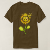 Pickleball SunflowerPickleball T-shirt (Design voorkant)