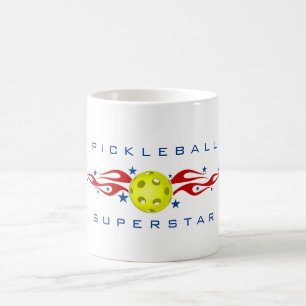 Pickleball Superstar Coffee Mok