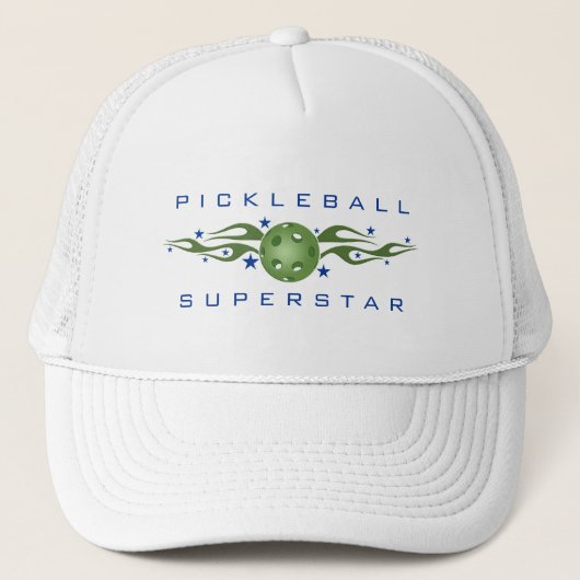 Pickleball Superstar-Pet Trucker Pet (Voorkant)