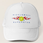 Pickleball Superstar-Pet Trucker Pet (Voorkant)