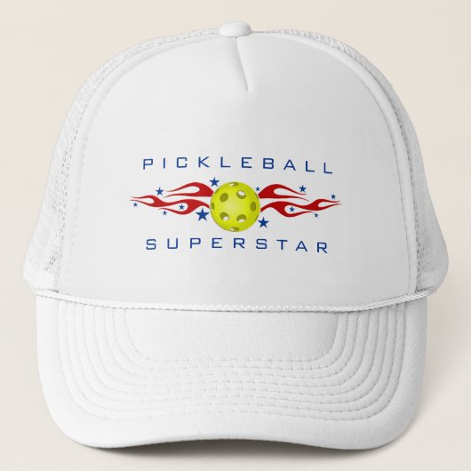 Pickleball Superstar-Pet Trucker Pet (Voorkant)