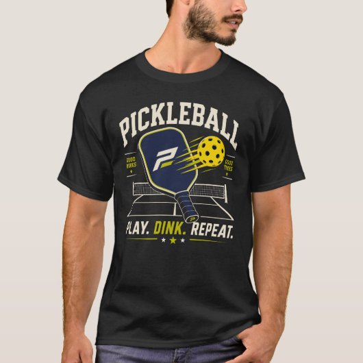 Pickleball T-shirt (Voorkant)
