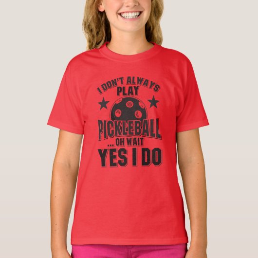 Pickleball T-shirt (Voorkant)