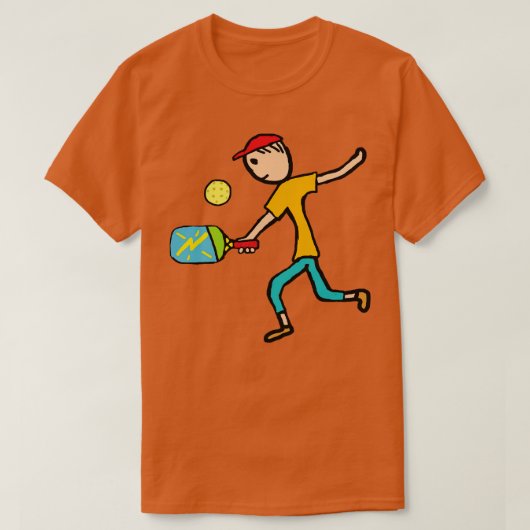 Pickleball T-shirt (Design voorkant)