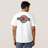 Pickleball T-shirt (Achterkant volledig)