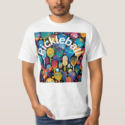 Pickleball T-shirt (Voorkant)
