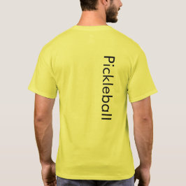Pickleball T-Shirt Citrus Yellow